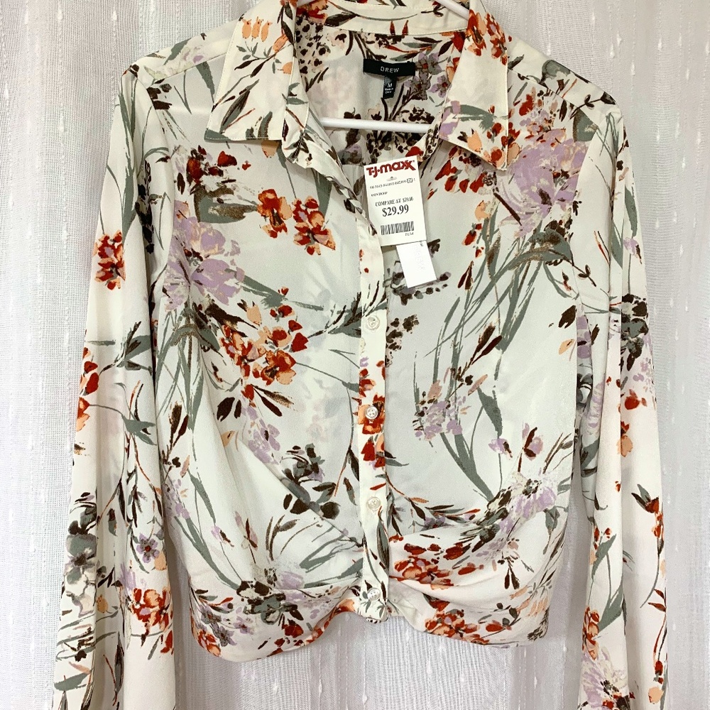 Long sleeve blouse